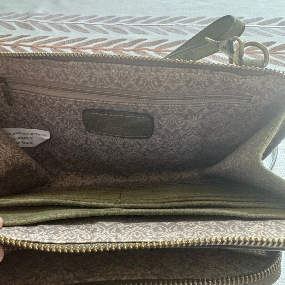 Olive Green Crossbody Bag - Picture 6 of 6